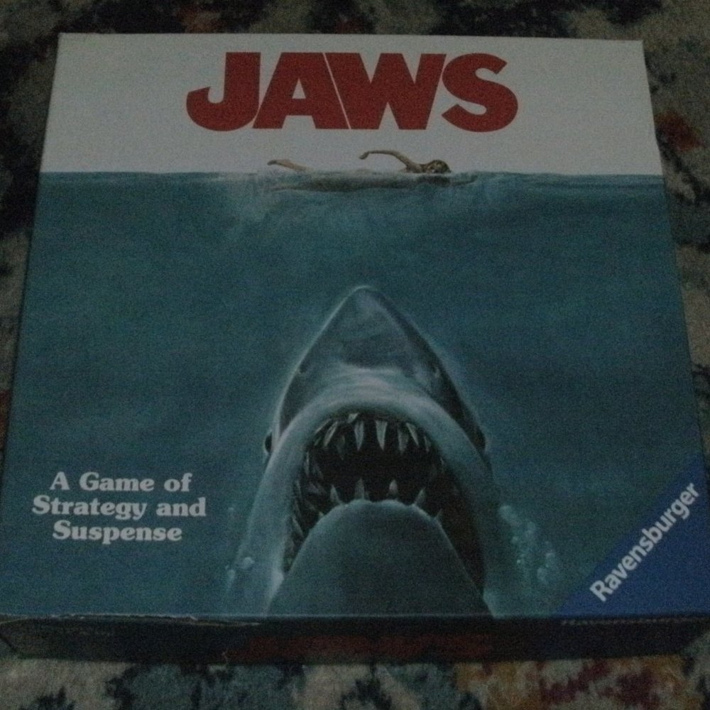 Ravensburger Universal Studios ~ JAWS ~ Board Game 2-4 Players Ages 12+ COMPLETE